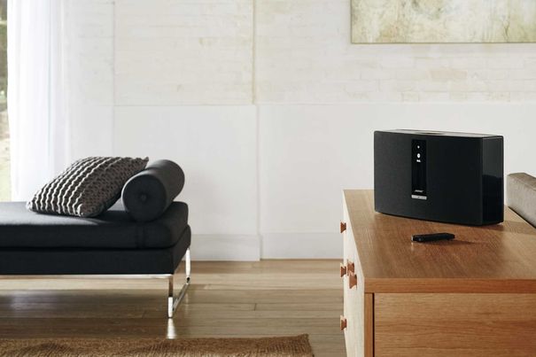 Der Soundtouch 30 ist mit 670 Franken der teuerste Einzellautsprecher der Multiroom-Serie.
