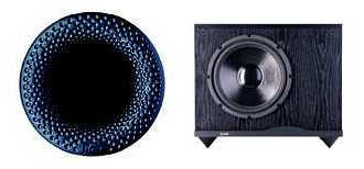 Die Vertiefungen in der Bassreflexöffnung unterdrücken Turbulenzgeräusche. Pegelfest und detailierte Einstellungsmöglichkeiten: Der B&W Subwoofer
