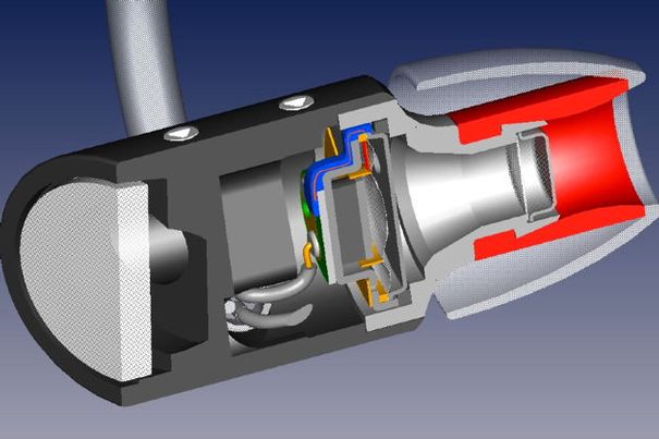 Die aussergewöhnliche Konstruktion mit potentem Chassis ergibt auch bei einem In-Ear-Hörer einen echt HiFi-würdigen Klang.