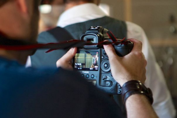 Für den Videodreh mit der Band Red Bandana im Einsatz: Die Canon EOS1Dc