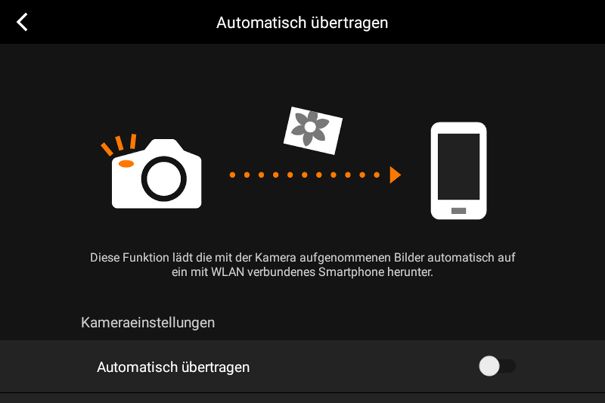 Ferngesteuert: Neben der Bedienung der Canon EOS M200 vom Smartphone aus können auch Bilder aus der Kamera automatisch weitergeleitet werden.