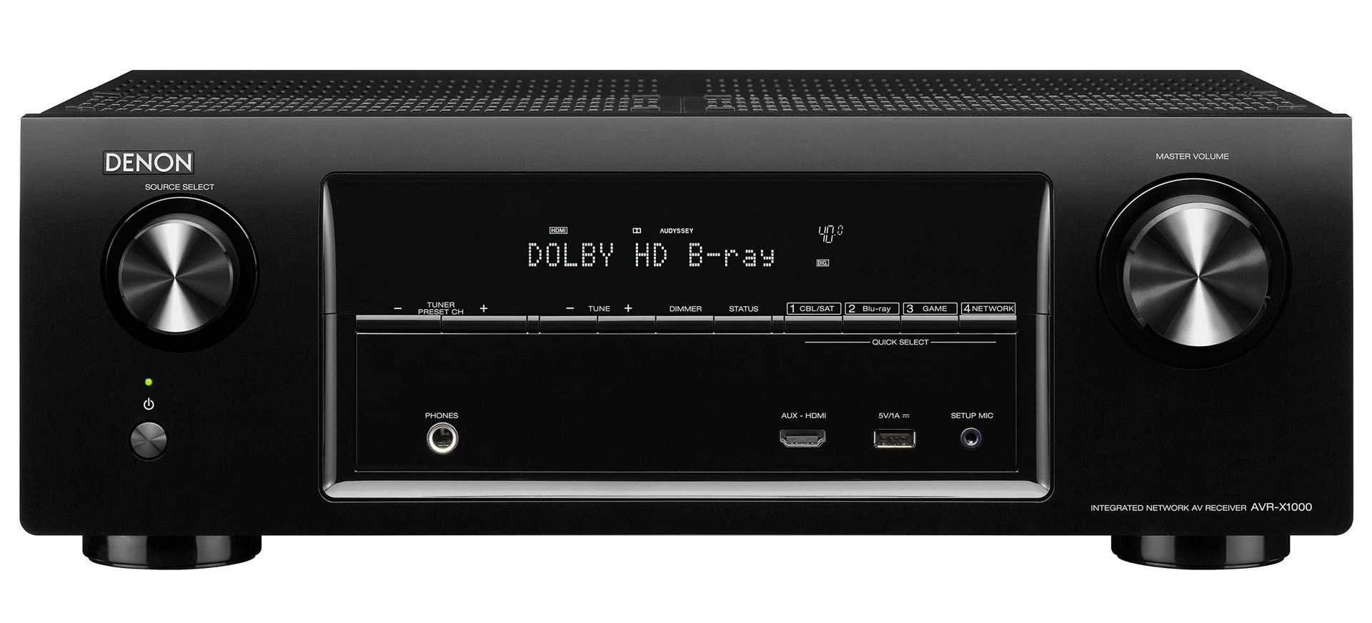 AVR-X1000 DENON AVアンプ　リモコン付　ジャンク Test Denon AVR-X1000 - X-Faktor