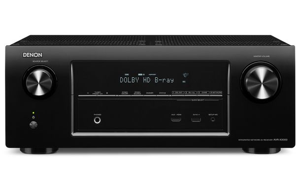 Macht einen guten ersten Eindruck: Der Denon AVR-X3000, den es nur in schwarz gibt