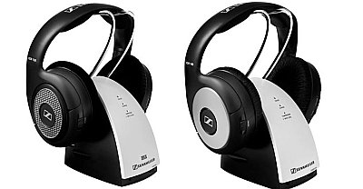 Kabellos: Sennheiser RS 130 (links) und RS 140