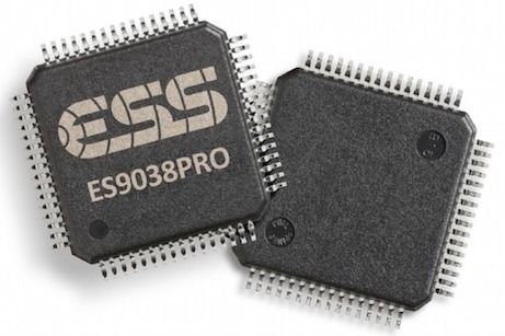Der Prozessor Sabre ESS9038 gehört zur modernen Sorte und verarbeitet die aktuell höchste Auflösung vom CD-Format bis 32 Bit und 384 kHz sowie native DSD 512.