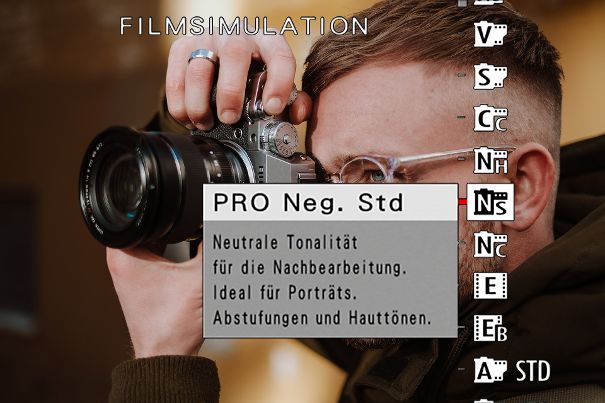 Celluloid-Klassiker: Statt Farbeinstellungen für bestimmte Motive gibt es bei Fujifilms X-Serie-Kameras digitale Simulationen analoger chemischer Filmemulsionen.