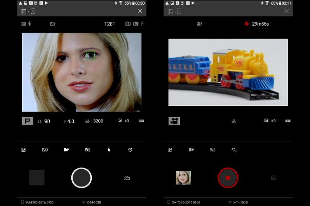 Ferngesteuert: Mit der App «Fujifilm Camera Remote» lässt sich die Fujifilm X-T4 über Smartphone oder Tablet per Bluetooth und WiFi im Foto- und Videomodus bedienen.