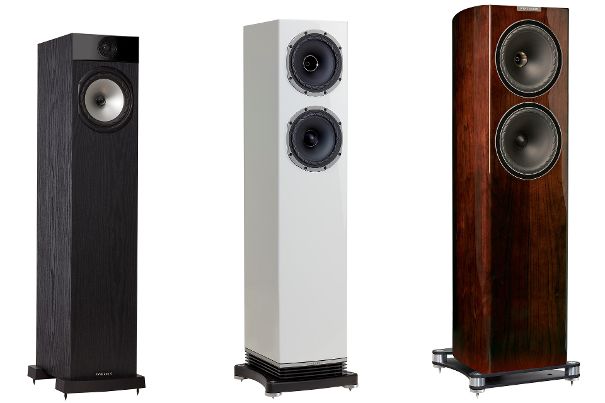 Das Fyne-Audio-Portfolio umfasst die Serien F300, F500 sowie F700. Ausserdem die exklusive F1-Serie (nicht abgebildet).