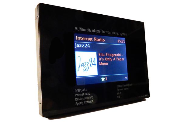 Tiny Audio M7+ im Internetradio-Modus.