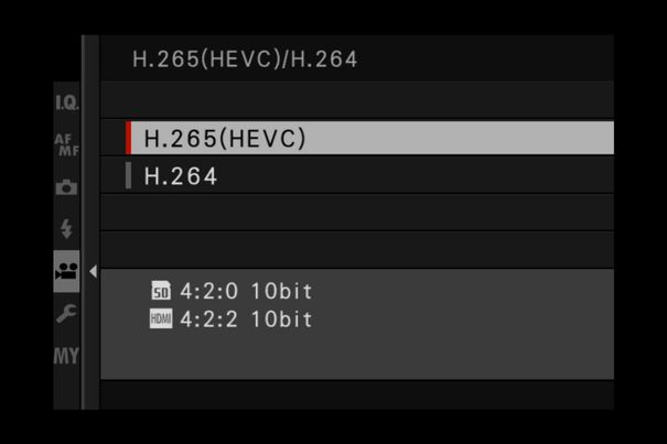 Video-Turbo: Dank H.265/HEVC ermöglicht die X-T3 eine 10-Bit-Videoaufnahme sowohl auf die interne Speicherkarte wie auch gleichzeitig über HDMI auf einen externen Recorder.