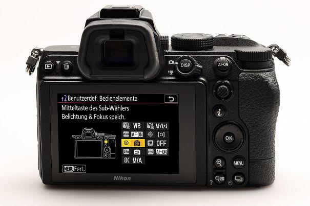 Anpassungsfreundlich: Viele Tasten und Menüs der Nikon Z 5 lassen sich den eigenen Bedürfnissen anpassen.