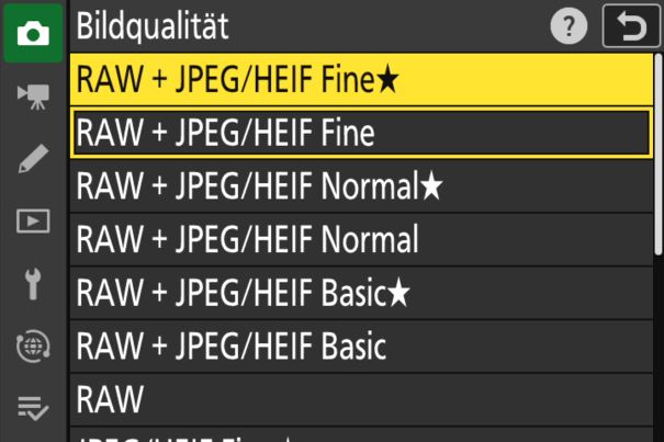 Neues Bildformat: Die Nikon Z 8 kann auch im HEIF-Format fotografieren.