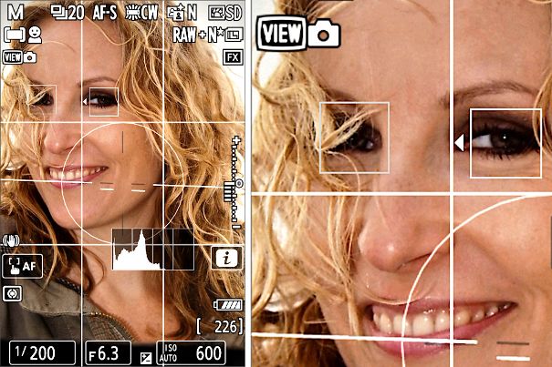 Rechts oder links: Werden beide Augen durch den Gesichts/Augen-Autofokus der Nikon Z 9 erkannt, darf zwischen beiden gewählt werden.