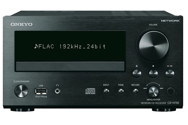 Gibt es in Schwarz oder silbrig: Onkyo CR-N755