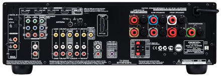 Alles was man braucht und noch etwas mehr - der Onkyo TX-SR508 verfügt über zahlreiche Anschlussmöglichkeiten