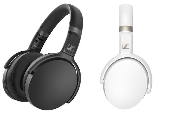 Sennheiser HD 450BT in Schwarz und in Weiss.