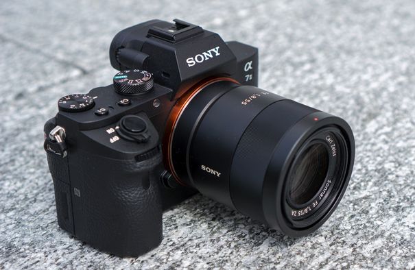 Eine grossartige Kombo: Sony A7II plus das Zeiss 55mm f/1.8 Objektiv - knackscharf!!!