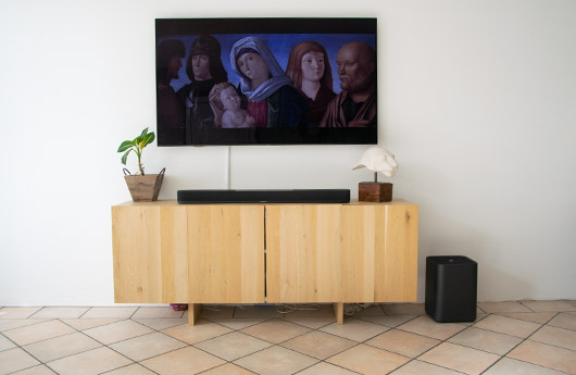 Test Sennheiser Ambeo Soundbar mit Subwoofer