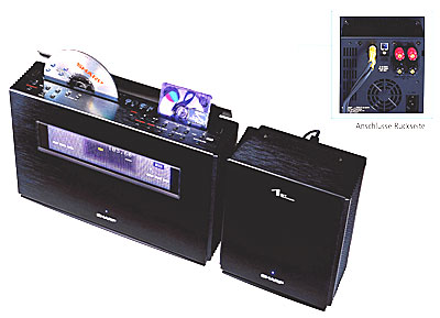 Alles was das musikalische Herz begehrt: CD-Player, Mini-Disc-Recorder, Tuner und hochwertiger Digitalverstärker