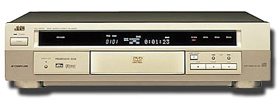 Ein preisgünstiger DVD-Audio-Video-Player von JVC